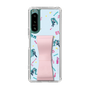 Slim Protection Case - STAND & RING RIBBON Sakura Pink［ HATSUNE MIKU - Ribbon - Instrumental - Blue ］
