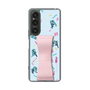 Slim Protection Case - STAND & RING RIBBON Sakura Pink［ HATSUNE MIKU - Ribbon - Instrumental - Blue ］