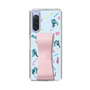 Slim Protection Case - STAND & RING RIBBON Sakura Pink［ HATSUNE MIKU - Ribbon - Instrumental - Blue ］
