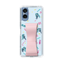 Slim Protection Case - STAND & RING RIBBON Sakura Pink［ HATSUNE MIKU - Ribbon - Instrumental - Blue ］
