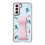 Slim Protection Case - STAND & RING RIBBON Sakura Pink［ HATSUNE MIKU - Ribbon - Instrumental - Blue ］