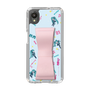 Slim Protection Case - STAND & RING RIBBON Sakura Pink［ HATSUNE MIKU - Ribbon - Instrumental - Blue ］