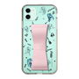 Slim Protection Case - STAND & RING RIBBON Sakura Pink［ HATSUNE MIKU - Ribbon - Instrumental - Monochrome ］