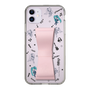 Slim Protection Case - STAND & RING RIBBON Sakura Pink［ HATSUNE MIKU - Ribbon - Instrumental - Monochrome ］