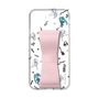 Slim Protection Case - STAND & RING RIBBON Sakura Pink［ HATSUNE MIKU - Ribbon - Instrumental - Monochrome ］