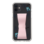 Slim Protection Case - STAND & RING RIBBON Sakura Pink［ HATSUNE MIKU - Ribbon - Instrumental - Monochrome ］