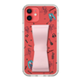 Slim Protection Case - STAND & RING RIBBON Sakura Pink［ HATSUNE MIKU - Ribbon - Instrumental - Monochrome ］