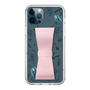 Slim Protection Case - STAND & RING RIBBON Sakura Pink［ HATSUNE MIKU - Ribbon - Instrumental - Monochrome ］