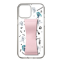Slim Protection Case - STAND & RING RIBBON Sakura Pink［ HATSUNE MIKU - Ribbon - Instrumental - Monochrome ］