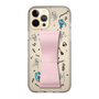 Slim Protection Case - STAND & RING RIBBON Sakura Pink［ HATSUNE MIKU - Ribbon - Instrumental - Monochrome ］