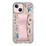Slim Protection Case - STAND & RING RIBBON Sakura Pink［ HATSUNE MIKU - Ribbon - Instrumental - Monochrome ］