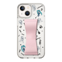 Slim Protection Case - STAND & RING RIBBON Sakura Pink［ HATSUNE MIKU - Ribbon - Instrumental - Monochrome ］