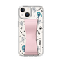 Slim Protection Case - STAND & RING RIBBON Sakura Pink［ HATSUNE MIKU - Ribbon - Instrumental - Monochrome ］