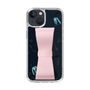Slim Protection Case - STAND & RING RIBBON Sakura Pink［ HATSUNE MIKU - Ribbon - Instrumental - Monochrome ］
