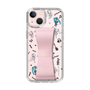 Slim Protection Case - STAND & RING RIBBON Sakura Pink［ HATSUNE MIKU - Ribbon - Instrumental - Monochrome ］