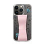 Slim Protection Case - STAND & RING RIBBON Sakura Pink［ HATSUNE MIKU - Ribbon - Instrumental - Monochrome ］