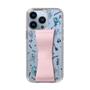Slim Protection Case - STAND & RING RIBBON Sakura Pink［ HATSUNE MIKU - Ribbon - Instrumental - Monochrome ］