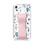 Slim Protection Case - STAND & RING RIBBON Sakura Pink［ HATSUNE MIKU - Ribbon - Instrumental - Monochrome ］