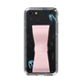 Slim Protection Case - STAND & RING RIBBON Sakura Pink［ HATSUNE MIKU - Ribbon - Instrumental - Monochrome ］