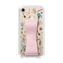 Slim Protection Case - STAND & RING RIBBON Sakura Pink［ HATSUNE MIKU - Ribbon - Instrumental - Monochrome ］