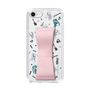 Slim Protection Case - STAND & RING RIBBON Sakura Pink［ HATSUNE MIKU - Ribbon - Instrumental - Monochrome ］