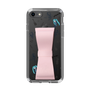 Slim Protection Case - STAND & RING RIBBON Sakura Pink［ HATSUNE MIKU - Ribbon - Instrumental - Monochrome ］