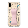 Slim Protection Case - STAND & RING RIBBON Sakura Pink［ HATSUNE MIKU - Ribbon - Instrumental - Monochrome ］