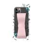 Slim Protection Case - STAND & RING RIBBON Sakura Pink［ HATSUNE MIKU - Ribbon - Instrumental - Monochrome ］