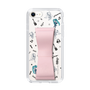 Slim Protection Case - STAND & RING RIBBON Sakura Pink［ HATSUNE MIKU - Ribbon - Instrumental - Monochrome ］