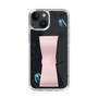 Slim Protection Case - STAND & RING RIBBON Sakura Pink［ HATSUNE MIKU - Ribbon - Instrumental - Monochrome ］