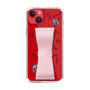 Slim Protection Case - STAND & RING RIBBON Sakura Pink［ HATSUNE MIKU - Ribbon - Instrumental - Monochrome ］