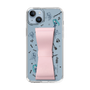 Slim Protection Case - STAND & RING RIBBON Sakura Pink［ HATSUNE MIKU - Ribbon - Instrumental - Monochrome ］