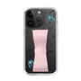 Slim Protection Case - STAND & RING RIBBON Sakura Pink［ HATSUNE MIKU - Ribbon - Instrumental - Monochrome ］