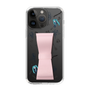 Slim Protection Case - STAND & RING RIBBON Sakura Pink［ HATSUNE MIKU - Ribbon - Instrumental - Monochrome ］