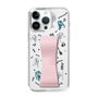 Slim Protection Case - STAND & RING RIBBON Sakura Pink［ HATSUNE MIKU - Ribbon - Instrumental - Monochrome ］