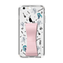Slim Protection Case - STAND & RING RIBBON Sakura Pink［ HATSUNE MIKU - Ribbon - Instrumental - Monochrome ］
