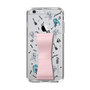 Slim Protection Case - STAND & RING RIBBON Sakura Pink［ HATSUNE MIKU - Ribbon - Instrumental - Monochrome ］