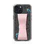 Slim Protection Case - STAND & RING RIBBON Sakura Pink［ HATSUNE MIKU - Ribbon - Instrumental - Monochrome ］
