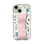 Slim Protection Case - STAND & RING RIBBON Sakura Pink［ HATSUNE MIKU - Ribbon - Instrumental - Monochrome ］