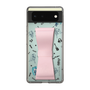 Slim Protection Case - STAND & RING RIBBON Sakura Pink［ HATSUNE MIKU - Ribbon - Instrumental - Monochrome ］