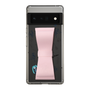 Slim Protection Case - STAND & RING RIBBON Sakura Pink［ HATSUNE MIKU - Ribbon - Instrumental - Monochrome ］