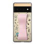 Slim Protection Case - STAND & RING RIBBON Sakura Pink［ HATSUNE MIKU - Ribbon - Instrumental - Monochrome ］