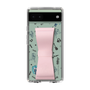 Slim Protection Case - STAND & RING RIBBON Sakura Pink［ HATSUNE MIKU - Ribbon - Instrumental - Monochrome ］