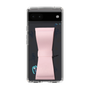 Slim Protection Case - STAND & RING RIBBON Sakura Pink［ HATSUNE MIKU - Ribbon - Instrumental - Monochrome ］