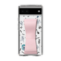 Slim Protection Case - STAND & RING RIBBON Sakura Pink［ HATSUNE MIKU - Ribbon - Instrumental - Monochrome ］
