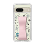 Slim Protection Case - STAND & RING RIBBON Sakura Pink［ HATSUNE MIKU - Ribbon - Instrumental - Monochrome ］