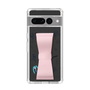 Slim Protection Case - STAND & RING RIBBON Sakura Pink［ HATSUNE MIKU - Ribbon - Instrumental - Monochrome ］