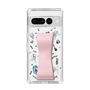 Slim Protection Case - STAND & RING RIBBON Sakura Pink［ HATSUNE MIKU - Ribbon - Instrumental - Monochrome ］
