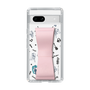 Slim Protection Case - STAND & RING RIBBON Sakura Pink［ HATSUNE MIKU - Ribbon - Instrumental - Monochrome ］