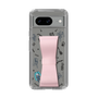 Slim Protection Case - STAND & RING RIBBON Sakura Pink［ HATSUNE MIKU - Ribbon - Instrumental - Monochrome ］